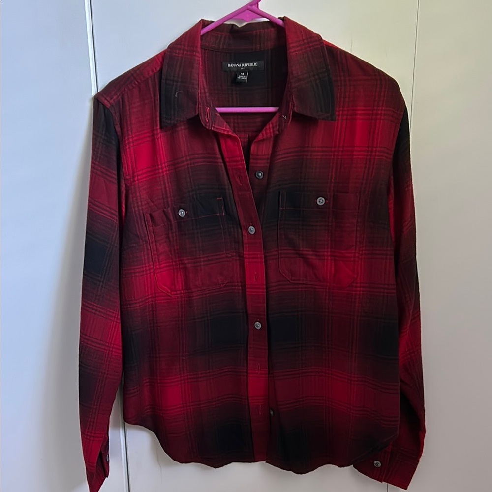 Banana Republic Factory flannel shirt